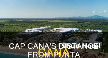 how far is cap cana from punta cana airport