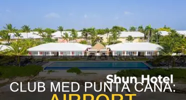how far is club med punta cana from airport