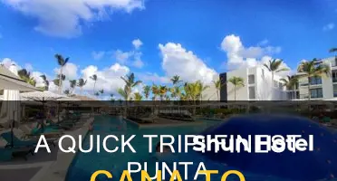 how far is finest punta cana from airport