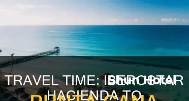 how far is iberostar hacienda dominicus from punta cana airport