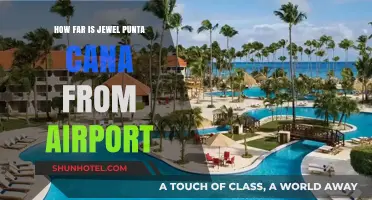 Punta Cana Airport to Jewel: Travel Time and Distance