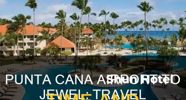 how far is jewel punta cana from airport