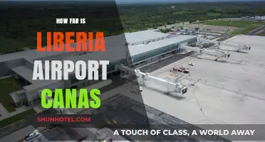 Liberia Airport: How Far is Canas?