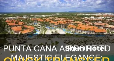 how far is majestic elegance from punta cana airport