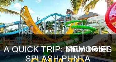 how far is memories splash punta cana from the airport
