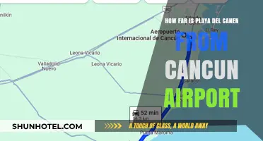 Exploring Playa Del Carmen: Distance from Cancun Airport