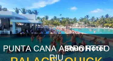 how far is riu palace punta cana from airport