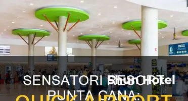 how far is sensatori punta cana from the airport