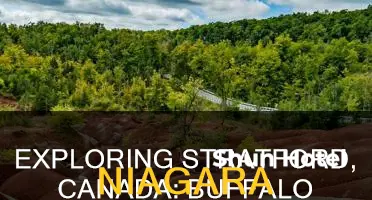 how far is stratford canada from buffalo niagara airport