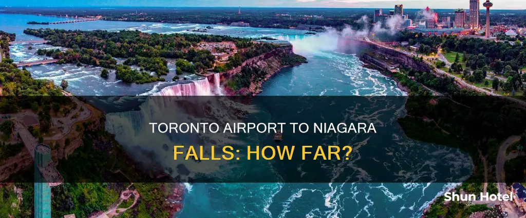 how far is toronto airport from niagara falls canada