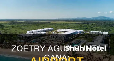 how far is zoetry agua punta cana from airport