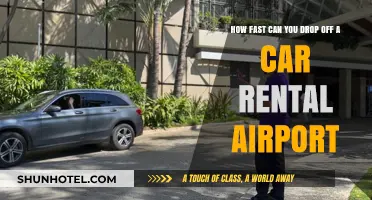 Quick Car Rental Drop-off: Airport Efficiency
