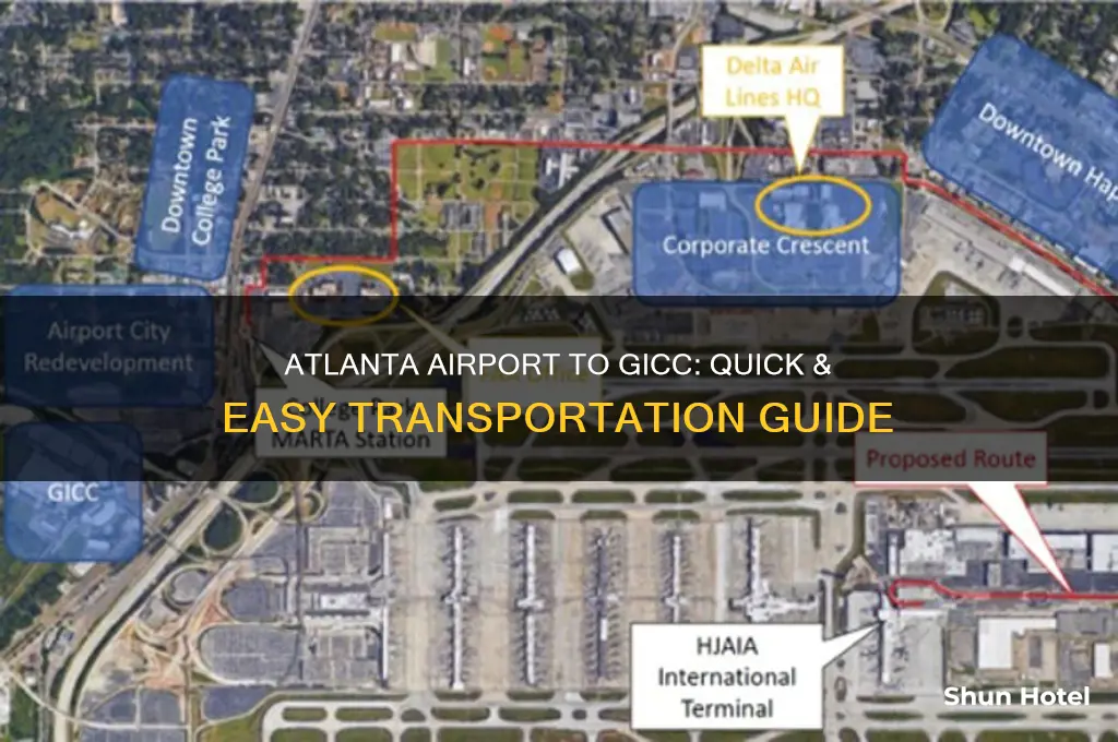 how get from atlanta airport to gicc