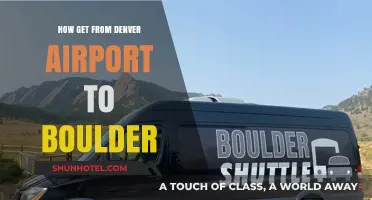 Denver Airport to Boulder: Easy Transport Options and Travel Tips