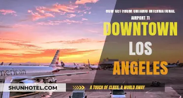 Travel Guide: Ontario Airport to Downtown LA Transportation Options
