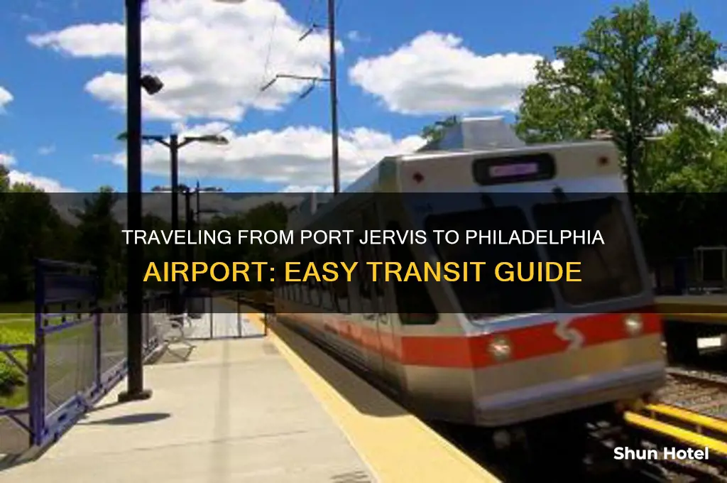 how get from port jervis to philadelphia airport