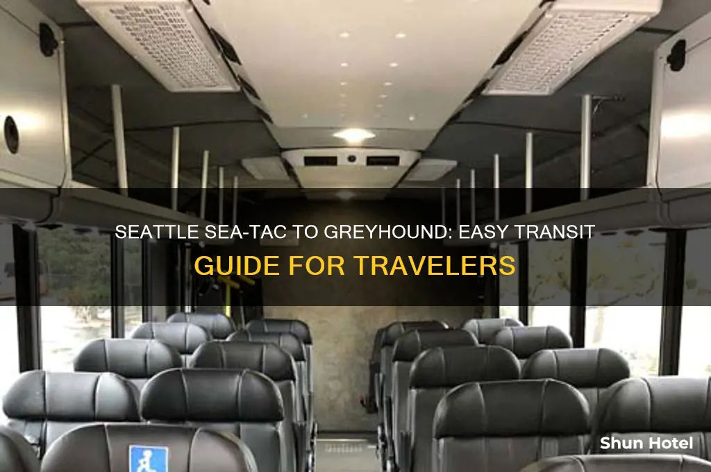 how get from seattle seatac airport to greyhound