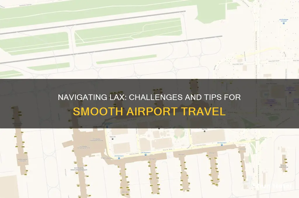 how hard is it to get around lax airport
