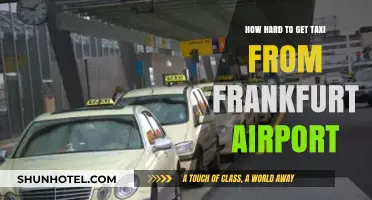 Navigating Frankfurt Airport: Challenges of Finding a Taxi Quickly