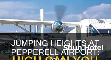 how high can youjimp drom at pepperell airport