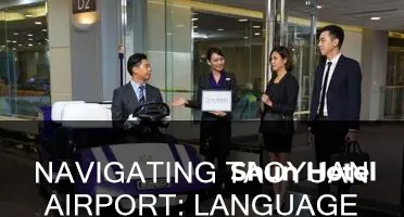 how i can use language in taoyuan airport