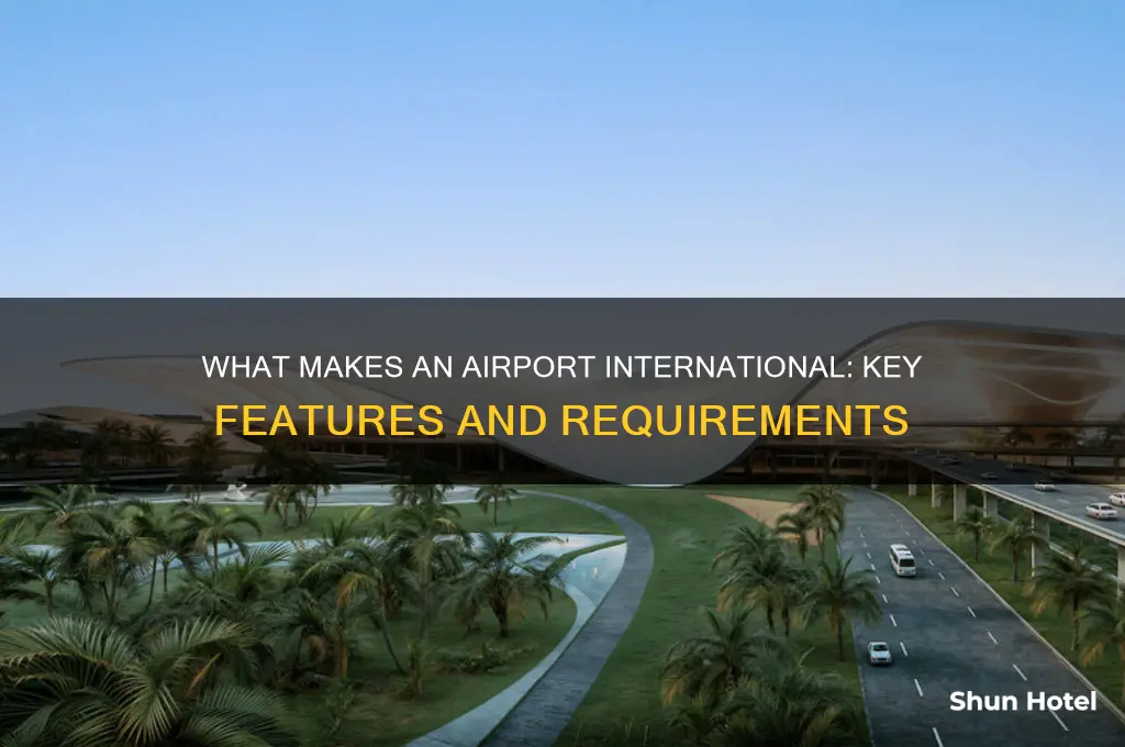 how is an airport international