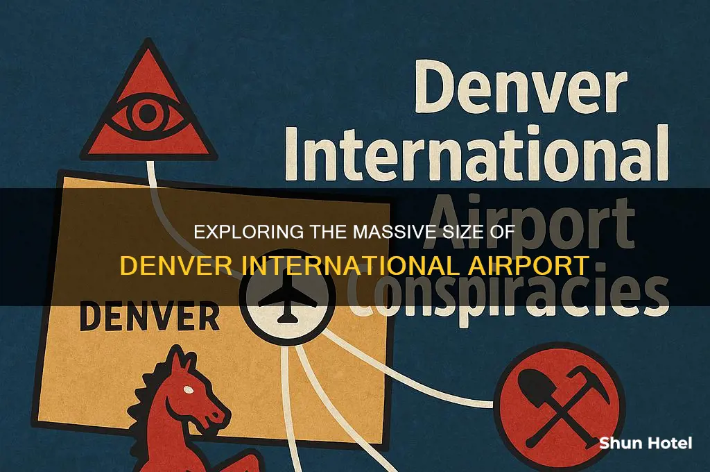 how large is denver international airport