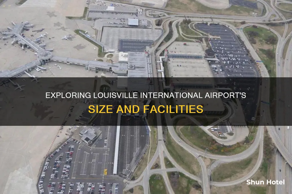 how large is louisville international airport