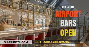 Late-Night Flights: Airport Bar Hours for Travelers