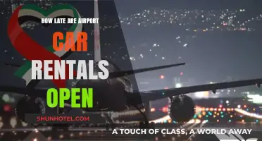 Airport Car Rentals: Late-Night Hours and Availability Guide