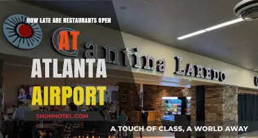 Atlanta Airport Dining: Late-Night Restaurant Hours Guide