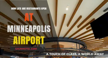 Minneapolis Airport Dining Guide: Late-Night Restaurant Hours Revealed
