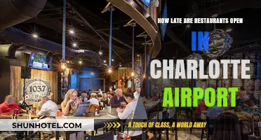 Late-Night Dining at Charlotte Airport: Restaurant Hours Guide