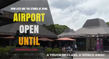 Kona Airport Store Hours: Late-Night Shopping Guide for Travelers
