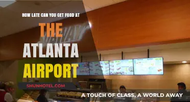 Midnight Meals: Dining Late at Atlanta Airport