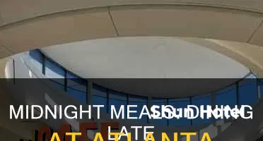 how late can you get food at the atlanta airport