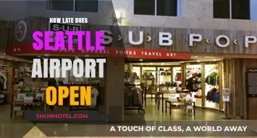 Seattle Airport Hours: When Does It Open and Close?