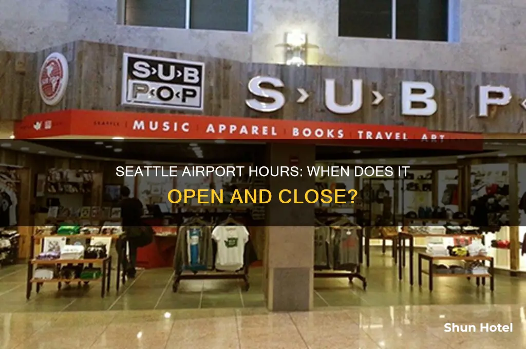 how late does seattle airport open
