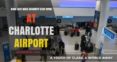 Charlotte Airport Security Hours: Late-Night Operations Explained