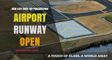 Philadelphia Airport Runway Hours: When Does It Open Late?