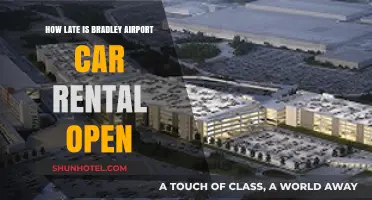 Bradley Airport Car Rental Hours: Late-Night Options and Availability