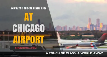 Chicago Airport Car Rental Hours: Late-Night Pickup Options Available