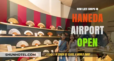 Haneda Airport Shop Hours: Late-Night Shopping Options for Travelers