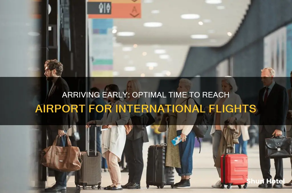 how long airport before international flight