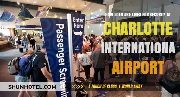 Charlotte Airport Security Lines: Average Wait Times Revealed