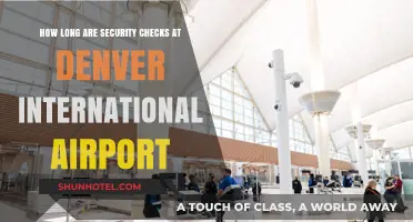 Denver Airport Security Check Times: What to Expect for Smooth Travel