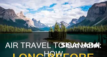 how long before air travel to canada airport