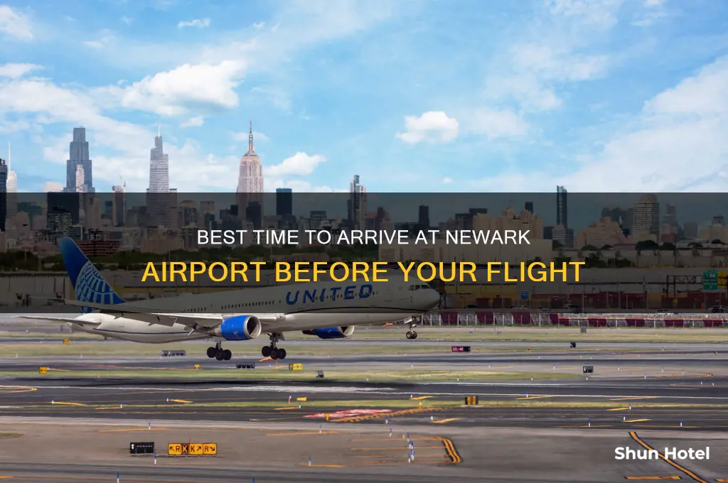 how long before flight to get to newark airport