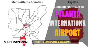 Fayetteville to Atlanta Airport: Quickest Route Options