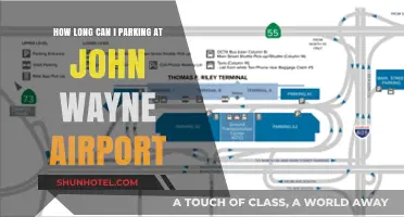 John Wayne Airport: Understanding Parking Duration Limits